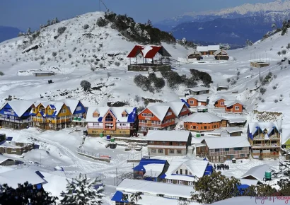 Kalinchowk - Snowfall in Nepal