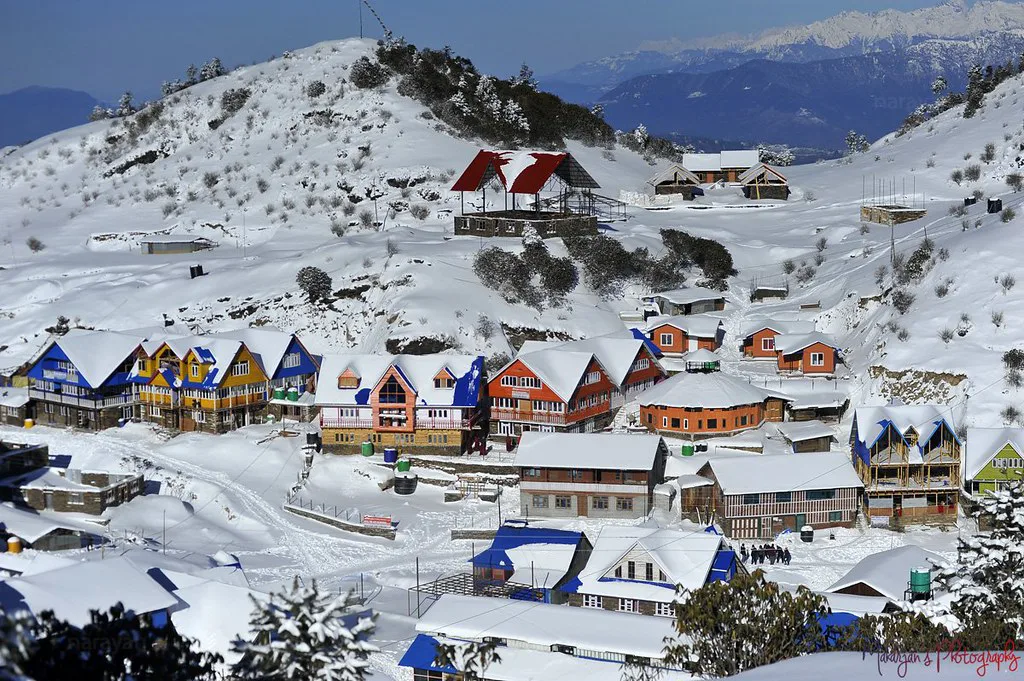 Kalinchowk - Snowfall in Nepal